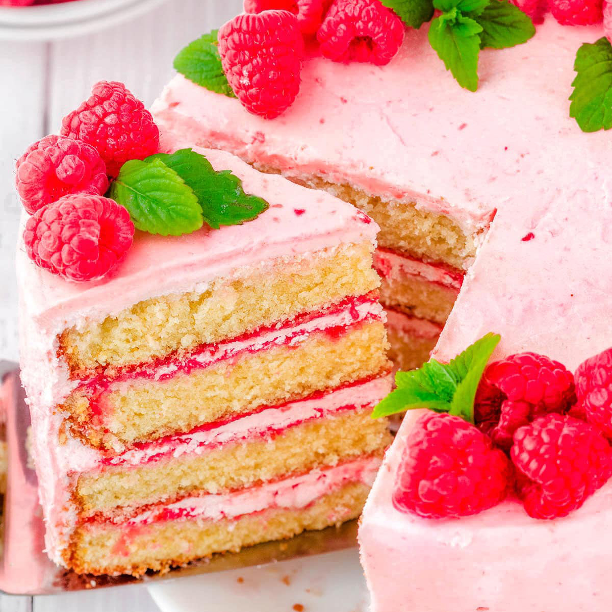 Raspberry-Vanilla-Cake