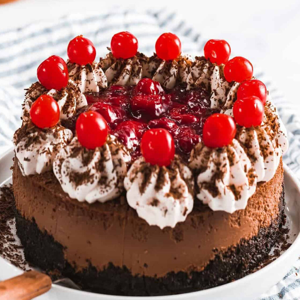 Black Forest Cheesecake Magic - H2Cake