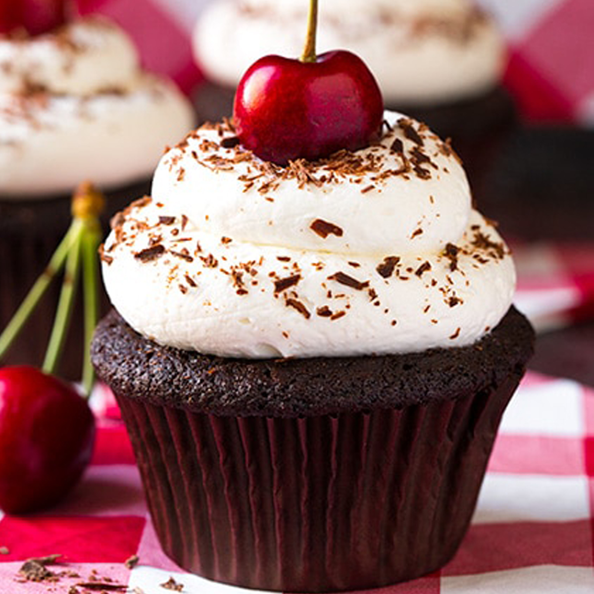 Black-Forest-Cupcakes