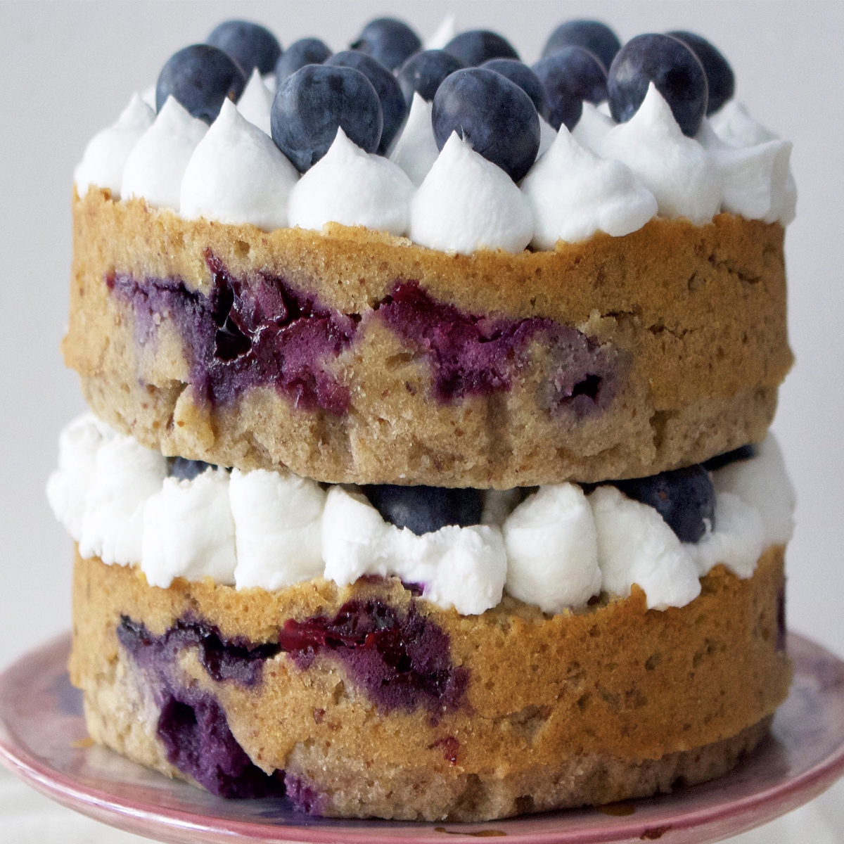 Blueberry-Sponge-Cake
