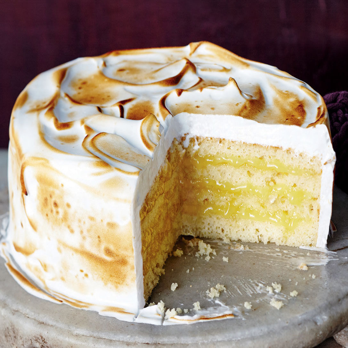 Lemon-Meringue-Cake