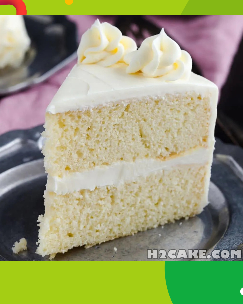 The Perfect Vanilla Buttermilk Cake Indulgence H2Cake