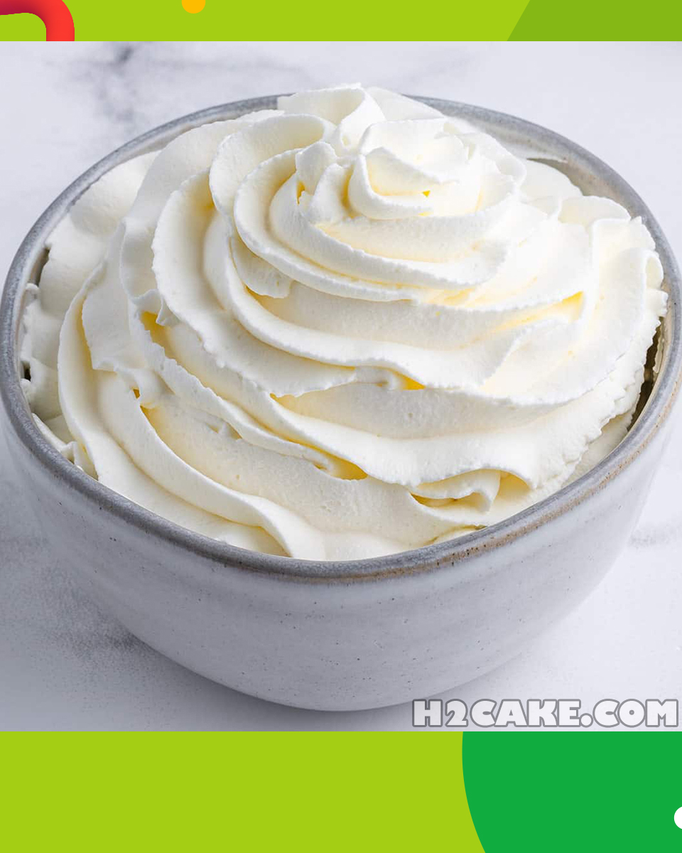 The Perfect Whipped Cream Recipe H2Cake