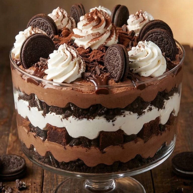 chocolate oreo cheesecake and oreo trifle recipe