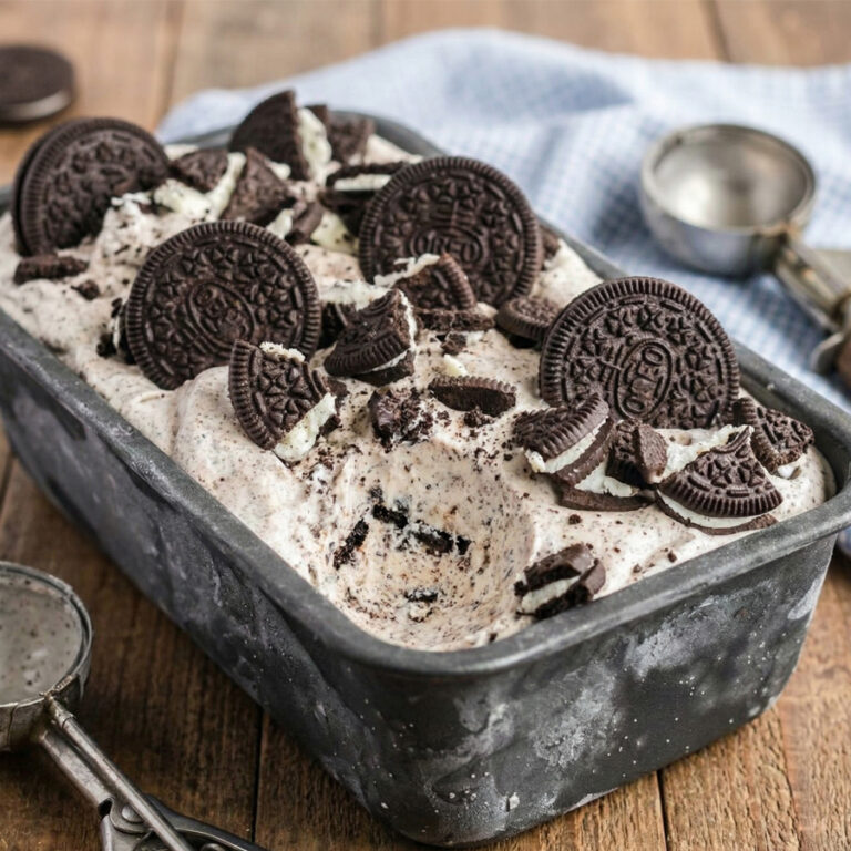 no churn oreo ice cream ingredients