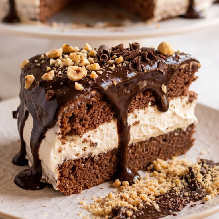 The Best Moist Chocolate Cream Cake moist chocolate cream cake slice plate