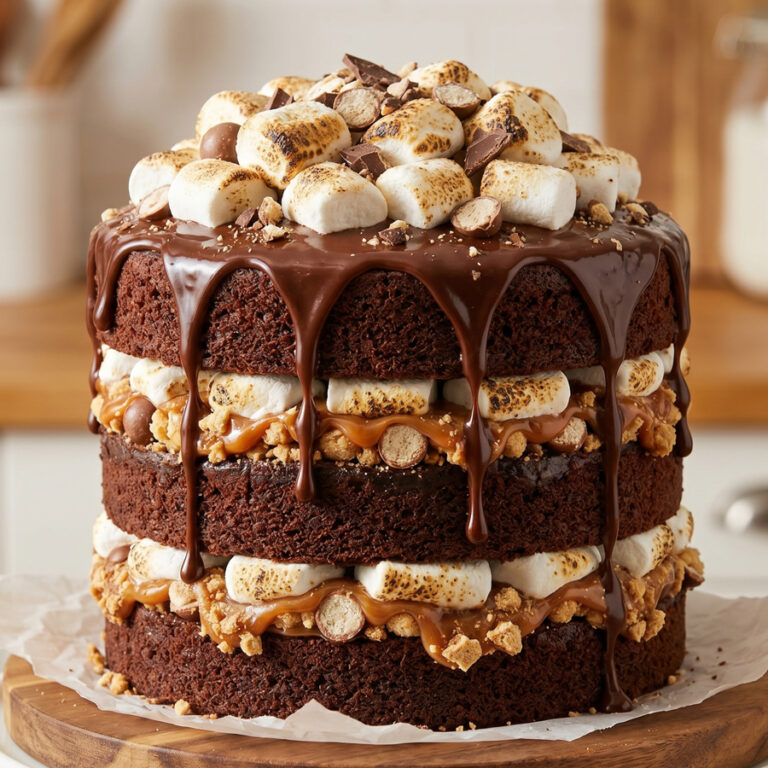 chocolate malt cake hero