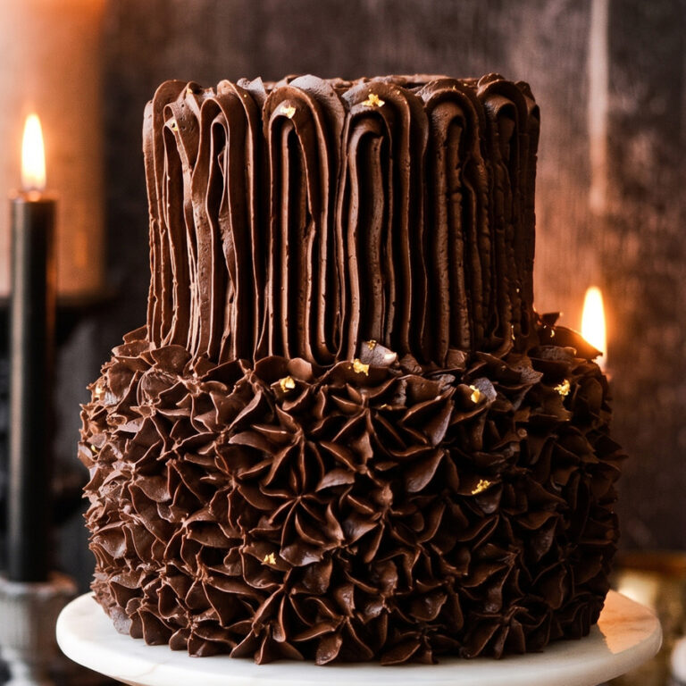 chocolate wedding cake frosting cake