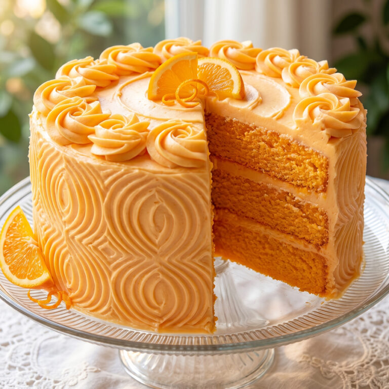 orange velvet cake hero
