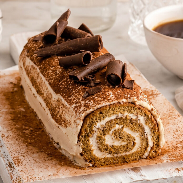 tiramisu roll cake hero