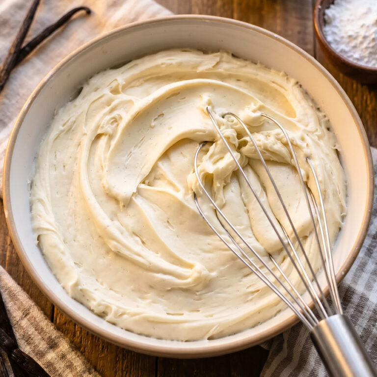 vanilla buttercream step by step