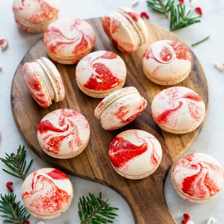 peppermint macarons recipe