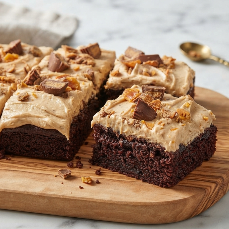 slice of butterfinger cake
